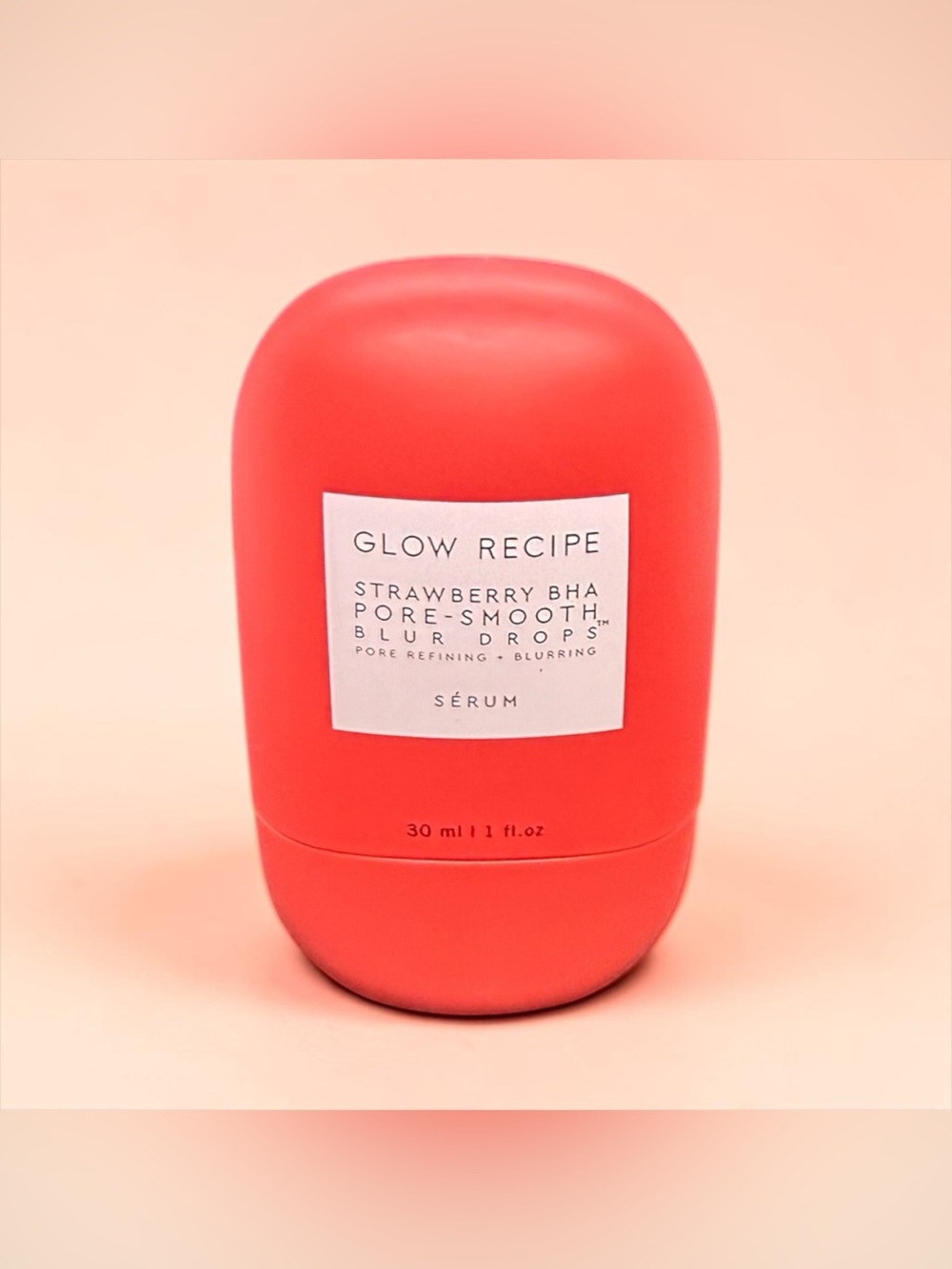 🍓GLOW RECIPE🍓Strawberry BHA Pore-Smooth Blur Drops/NIP